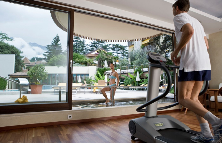 Palestra con vista