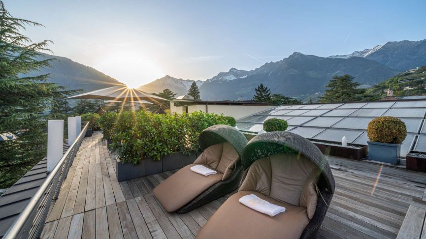 Terrace on the roof